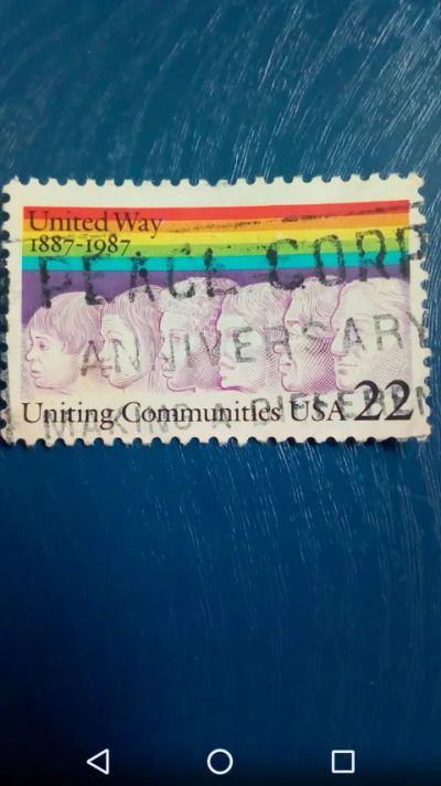 Лот: 20590688. Фото: 1. США Объединённый путь 1887-1987гг. Марки