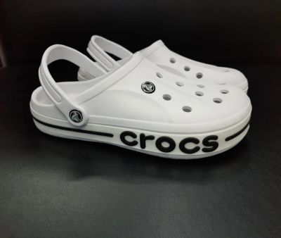 Лот: 20537004. Фото: 1. Сабо Crocs белые. Шлепанцы, сланцы