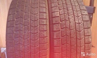 Лот: 8792539. Фото: 1. Продам 2 колеса Dunlop195х55х16. Шины