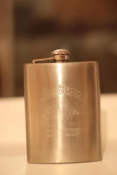 Лот: 5348004. Фото: 1. Фляга для алкоголя Jim Beam. Другое (сувениры, подарки)