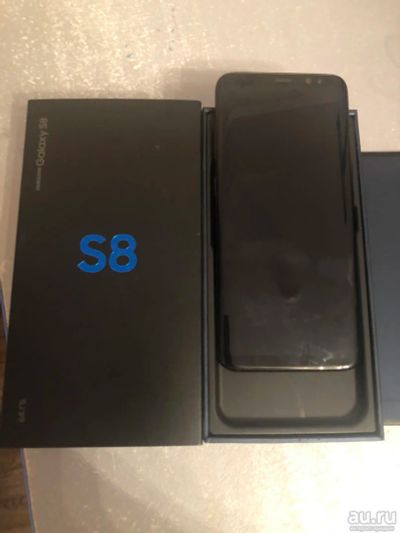 Лот: 13664760. Фото: 1. Samsung Galaxy S8 Чёрный бриллиант. Смартфоны