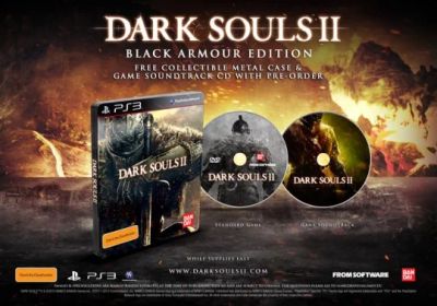 Лот: 4536938. Фото: 1. Dark Souls 2 black armour edition... Игры для консолей