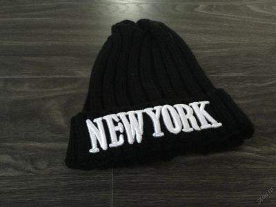 Лот: 5931225. Фото: 1. шапка new york черная НОВАЯ. Головные уборы