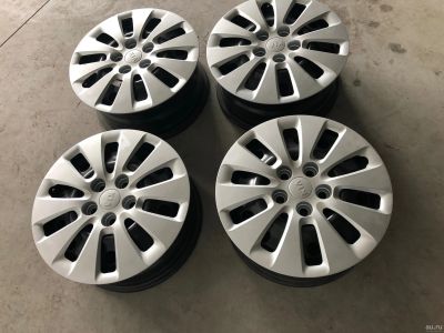 Лот: 13663428. Фото: 1. Комплект НОВЫХ колпаков R16 KIA... Колпаки