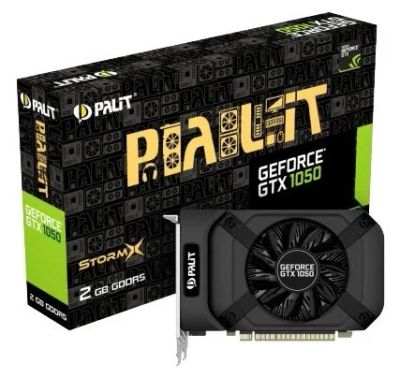 Лот: 17593141. Фото: 1. Видеокарта Palit GeForce 1050... Видеокарты