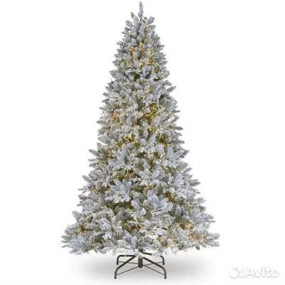 Лот: 21116306. Фото: 1. Ель Fir Hinged 213cm Dual Color... Ёлки новогодние