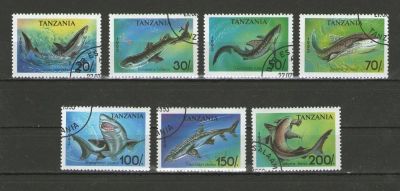 Лот: 9616261. Фото: 1. Марки. Рыбы №4. Марки