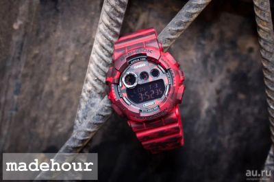 Лот: 8788339. Фото: 1. CASIO G-SHOCK GD-120CM-4E! Оригинальные... Оригинальные наручные часы