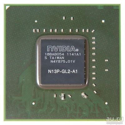 Лот: 16500028. Фото: 1. Видеочип BGA Nvidia GeForce N13P-GL2-A1... Микросхемы