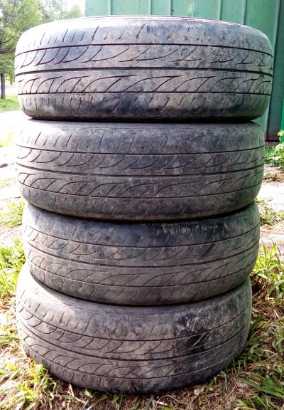 Лот: 11594885. Фото: 1. Комплект летней резины Dunlop... Шины