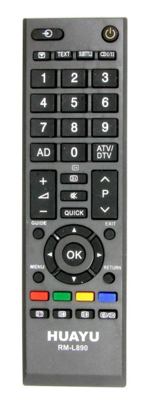 Лот: 4733393. Фото: 1. Пульт ДУ LCD ТВ Toshiba RM-L890... Пульты ДУ