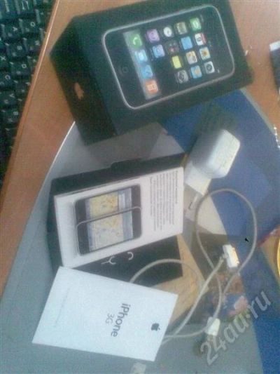 Лот: 455706. Фото: 1. Комплект от Iphone 3g 8gb. Другое (смартфоны, связь, навигация)