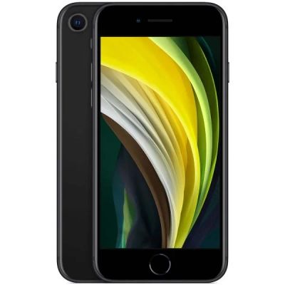 Лот: 15942004. Фото: 1. iPhone SE 2020 128Gb Black. РСТ... Смартфоны