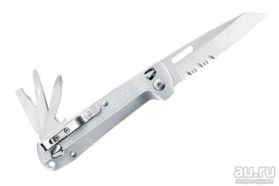 Лот: 17046092. Фото: 1. Нож мультитул Leatherman Free... Инструмент и аксессуары для туризма