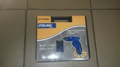 Лот: 11228511. Фото: 1. Электроотвертка Sterling ST-10058... Электроинструмент