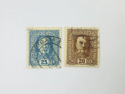Лот: 23963344. Фото: 1. Корона, Император Франц Иосиф... Марки