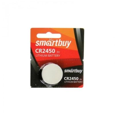 Лот: 11757153. Фото: 1. Батарейка SmartBuy CR2450 13825. Батарейки, аккумуляторы, элементы питания
