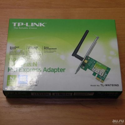 Лот: 10426188. Фото: 1. TP-Link TL-WN781ND. WiFi, Bluetooth адаптеры