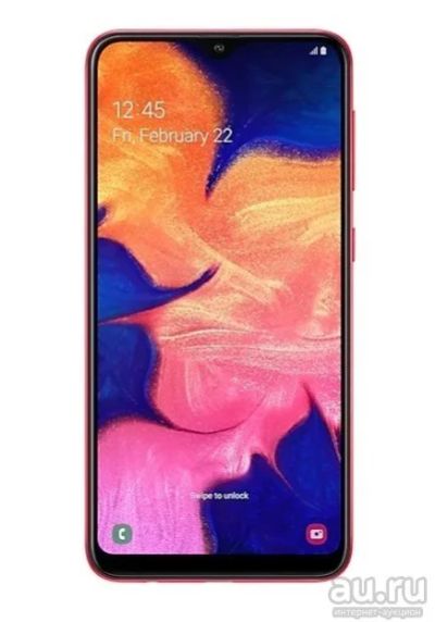 Лот: 13594553. Фото: 1. Samsung Galaxy A10 32Gb, красный... Смартфоны