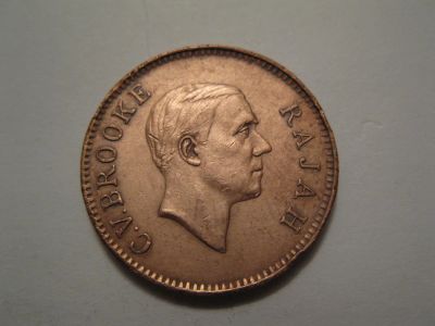Лот: 7057884. Фото: 1. 1 цент саравак 1927 год Отличный... Азия