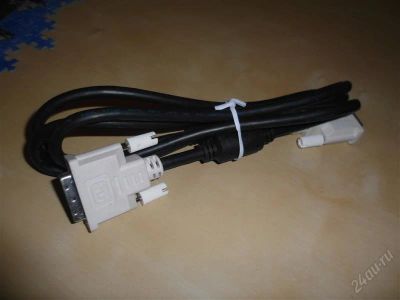 Лот: 2391288. Фото: 1. Кабель DVI-DVI 1,8м. Шлейфы, кабели, переходники
