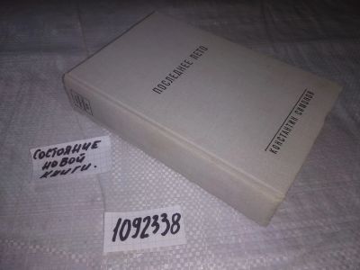 Лот: 21180706. Фото: 1. (1092338) Симонов К. Последнее... Художественная