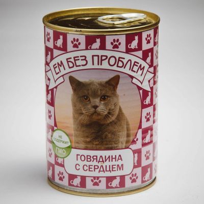 Лот: 18617478. Фото: 1. ЕМ БЕЗ ПРоБЛЕМ корм для кошек... Корма