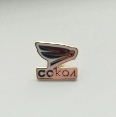 Лот: 21251951. Фото: 1. Значок Хоккей Сокол Красноярск... Сувенирные