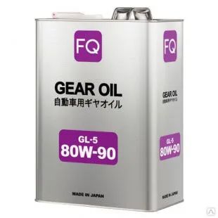 Лот: 20068250. Фото: 1. FQ GEAR GL-5 80W90 SEMI-SYNTHETIC... Масла, жидкости