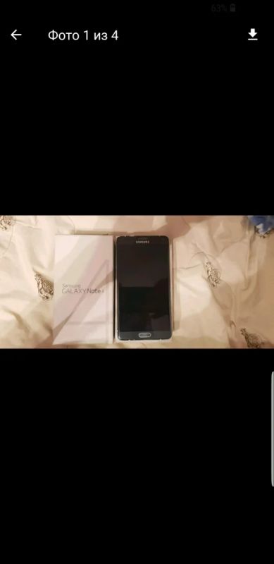 Лот: 12487222. Фото: 1. Samsung Note 4. Смартфоны