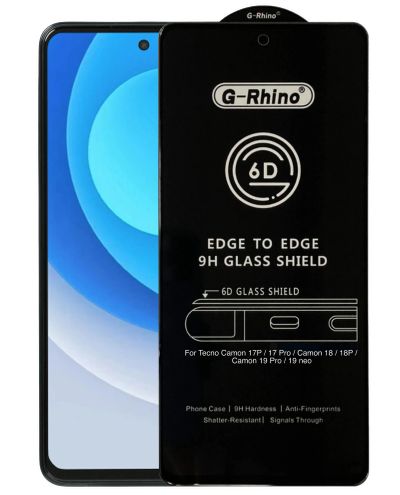 Лот: 20228639. Фото: 1. Защитное стекло Tecno Camon 19... Защитные стёкла, защитные плёнки