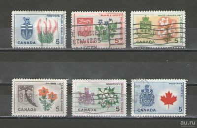 Лот: 17217522. Фото: 1. 1964 год. Канада. Гербы провинций. Марки