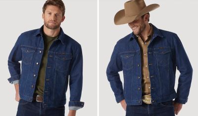 Лот: 20628711. Фото: 1. Мужская джинсовая Wrangler Original... Верхняя одежда