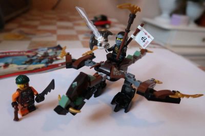 Лот: 10537377. Фото: 1. Lego Лего 70599 Cole's Dragon... Конструкторы