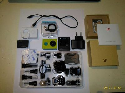 Лот: 9075837. Фото: 1. Продам экнш камеру Xiaomi yi 1. Экшн камеры