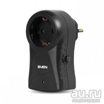 Лот: 13553255. Фото: 1. Сетевой фильтр SVEN SF-S1 Black... ИБП, аккумуляторы для ИБП