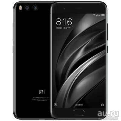 Лот: 13746502. Фото: 1. Смартфон Xiaomi Mi6 64Gb Black... Смартфоны