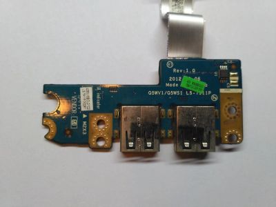 Лот: 9940311. Фото: 1. USB разъем packard bell no:q5wtc. Другое (компьютеры, оргтехника, канцтовары)