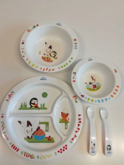 Лот: 23314074. Фото: 1. Набор посуды Philips avent для... Всё для кормления
