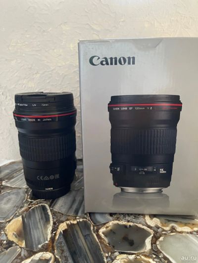 Лот: 17973029. Фото: 1. Объектив Canon EF 135mm f/2.0... Объективы