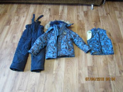 Лот: 7267666. Фото: 1. Зимний комплект на мальчика. Верхняя одежда