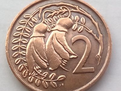 Лот: 19495431. Фото: 1. Монета Новой Зеландии 2 цента... Австралия и Океания