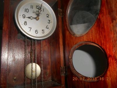 Лот: 11071805. Фото: 1. Часы настенные Сердобский часовой... Часы настенные, настольные