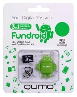 Лот: 4654149. Фото: 1. Карта памяти Microsdhc 32Gb Qumo... Карты памяти