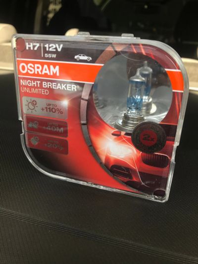 Лот: 14807313. Фото: 1. Osram Night breaker unlimited... Оптика и освещение