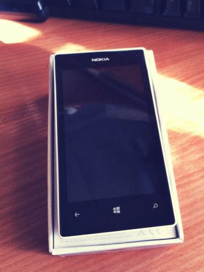 Лот: 3852758. Фото: 1. Nokia Lumia 520 White - Состояние... Смартфоны