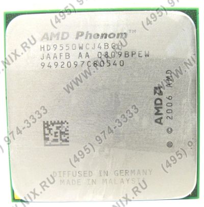 Лот: 9884385. Фото: 1. AMD Phenom X4 9550 (HD9550W) 2... Процессоры
