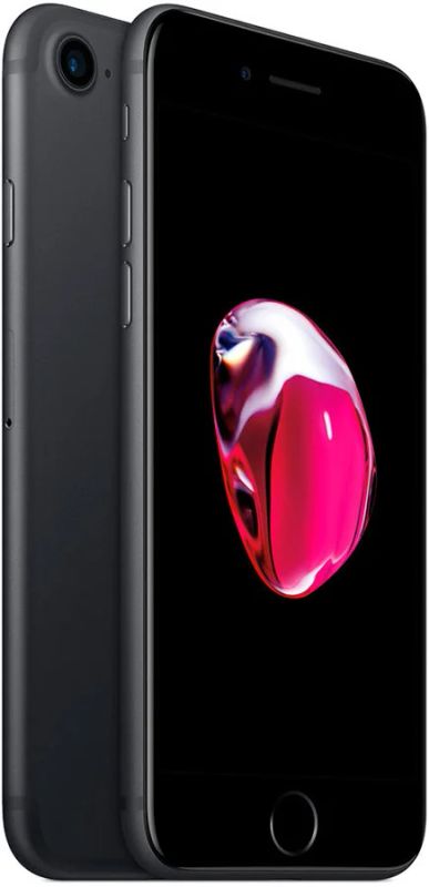 Лот: 11705343. Фото: 1. iPhone 7 32gb черный матовый б... Смартфоны