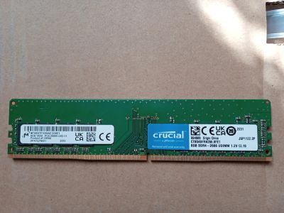 Лот: 21337454. Фото: 1. Crucial DDR4-2666(Cl19) 8Gb. Оперативная память