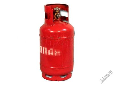Лот: 13292193. Фото: 1. Баллон газовый пропановый 12 л... Баллоны, газ в баллонах